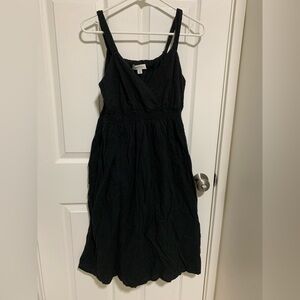 Merona Black Midi Dress